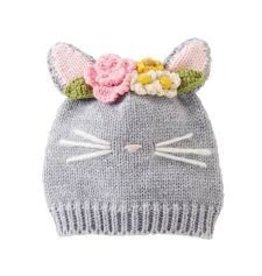 Mud Pie INFANT CAT KNITTED HAT