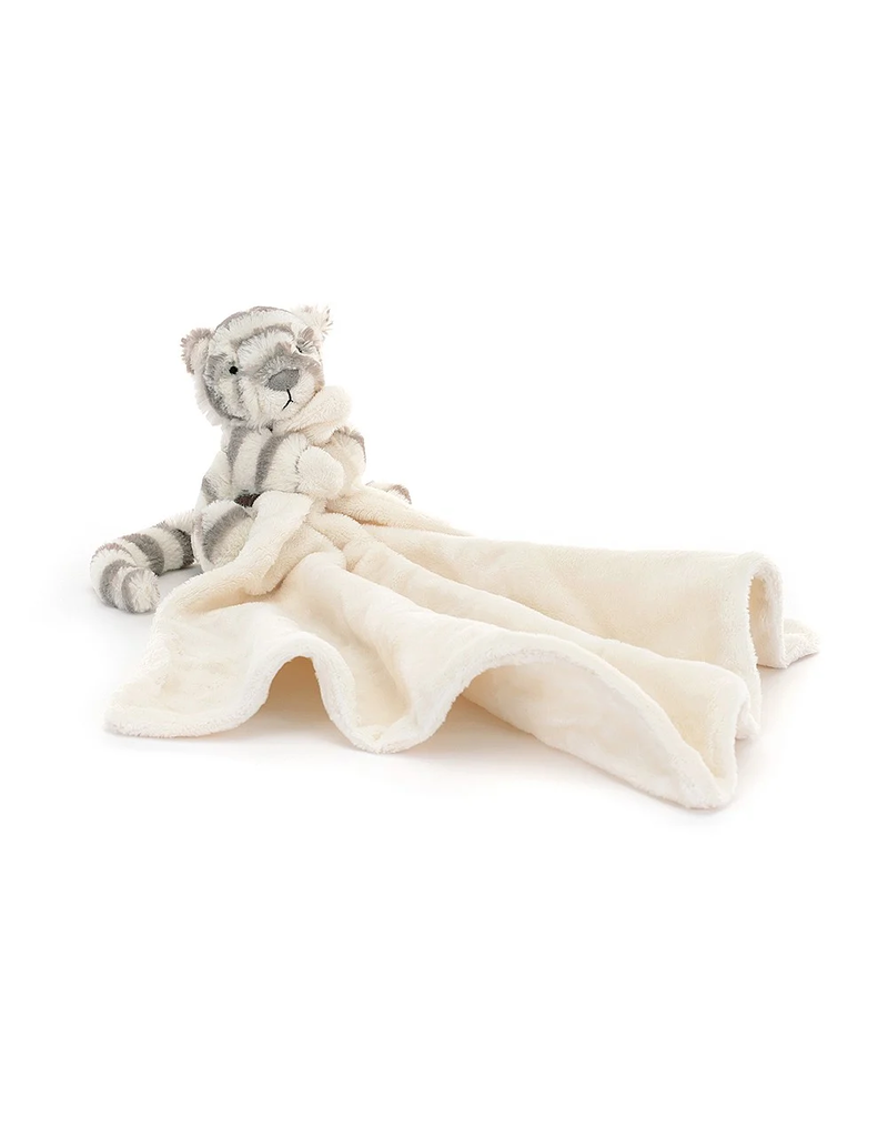 jellycat Bashful Snow Tiger Soother