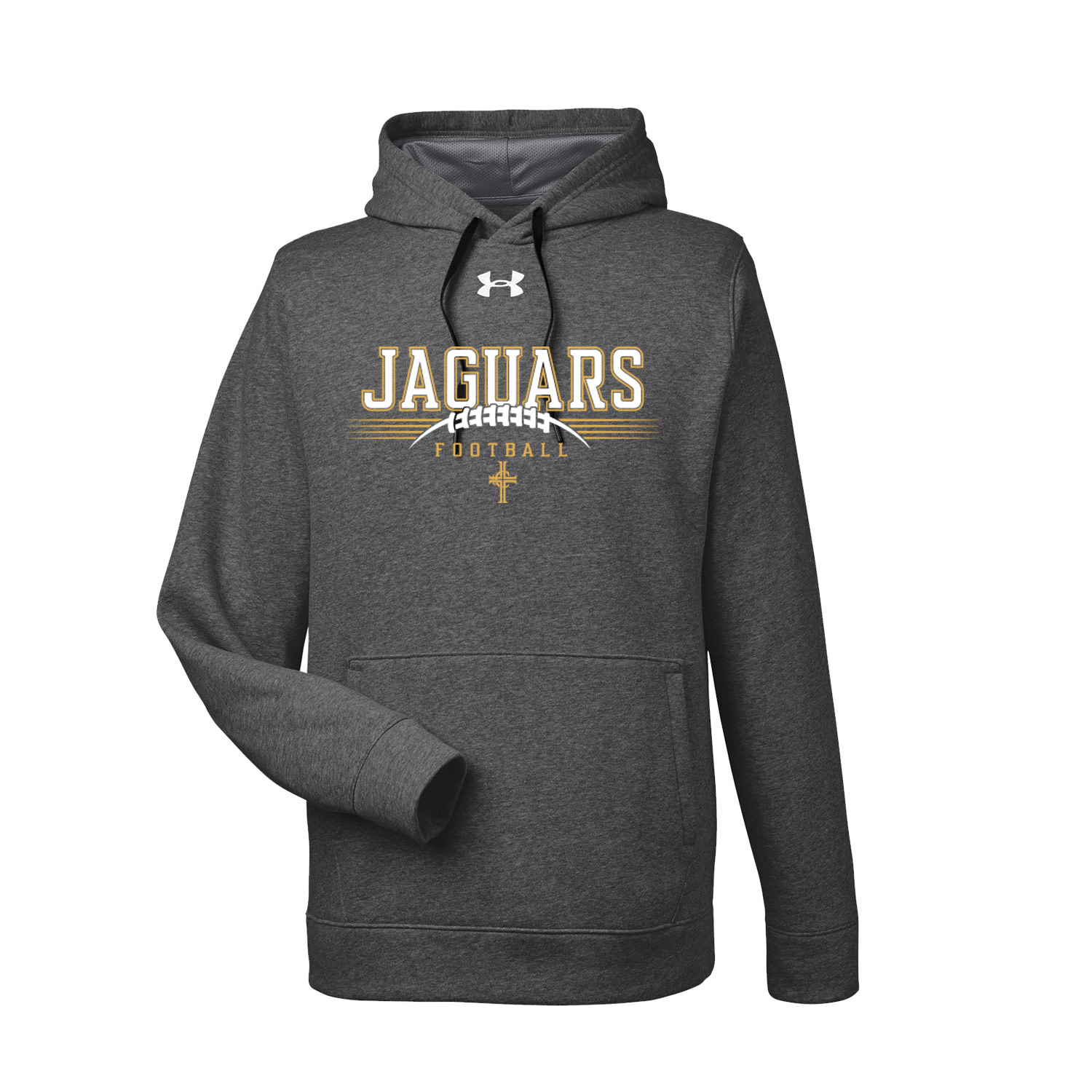 Under Armour Men's Hustle Pullover Hooded Sweatshirt - Carbon