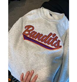 BDK Industries Bandits Glitter App Crewneck Sweatshirt