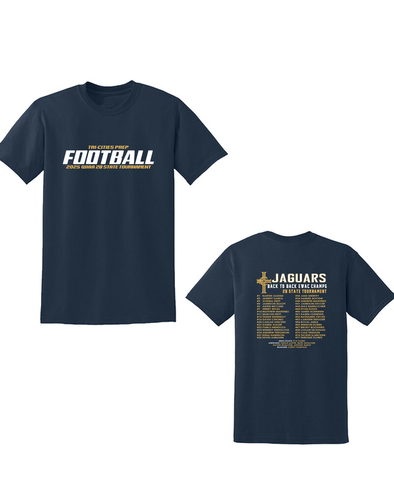 BDK Industries 2025 TCP Football State Short Sleeve Shirt