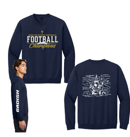 BDK Industries 2025 TCP Football State CHAMP Crewneck Sweatshirt