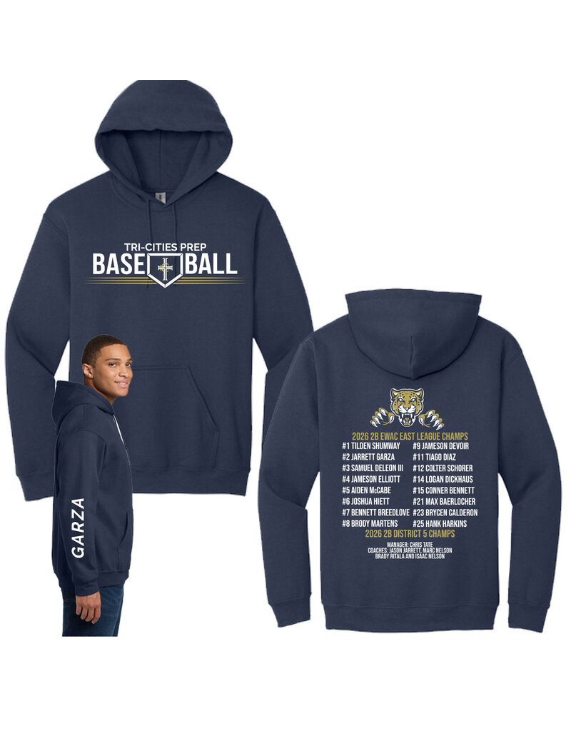 BDK Industries 2026 TCP Baseball State  Hoodie