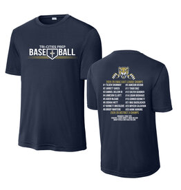 BDK Industries 2026 TCP Baseball State PERFORMANCE Short Sleeve Shirt