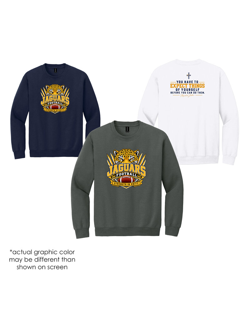 BDK Industries 2026 TCP Football Mantra crewneck Sweatshirt