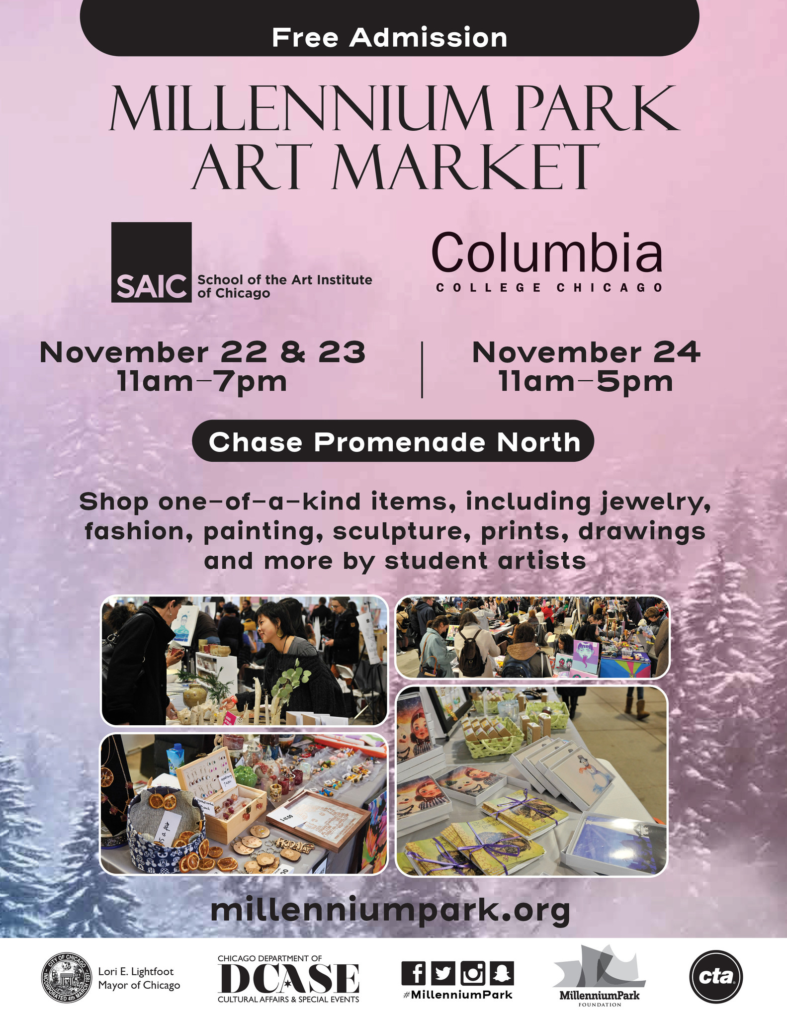 2019 Millennium Park Art Market