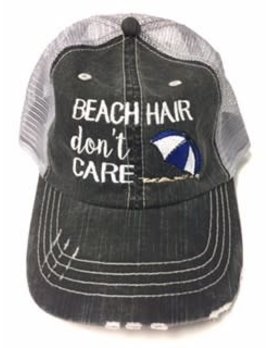 beach hair hat