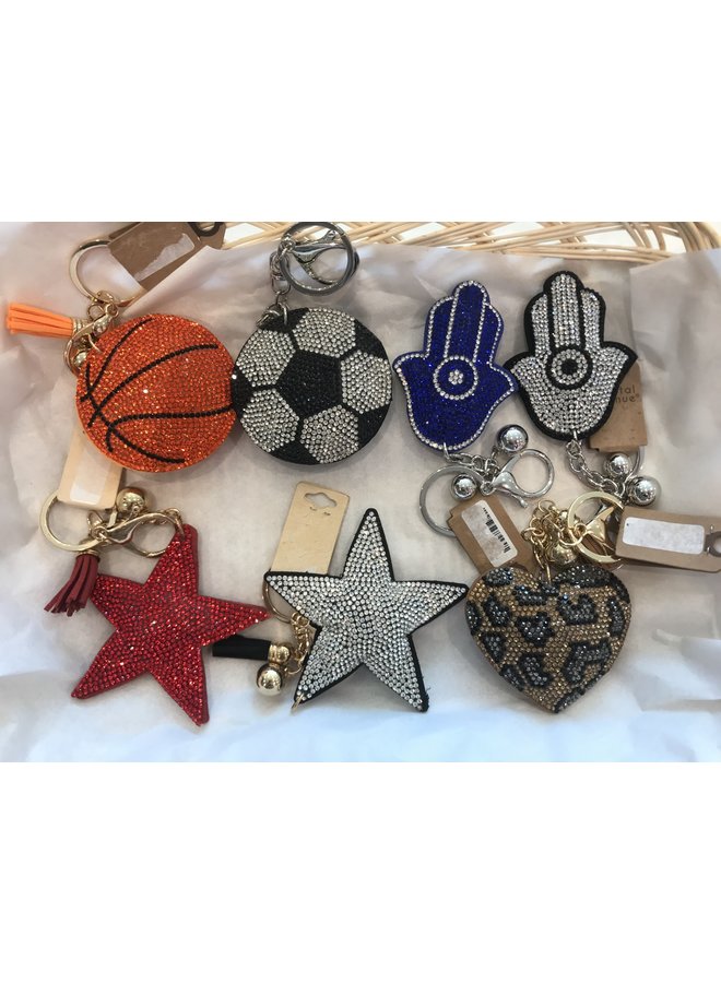 Rhinestone Keychains