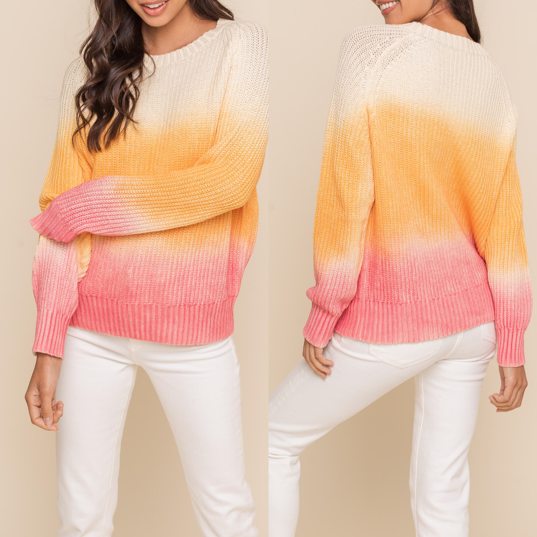 dressy pink sweater