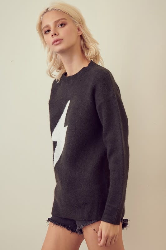 lightning bolt sweater