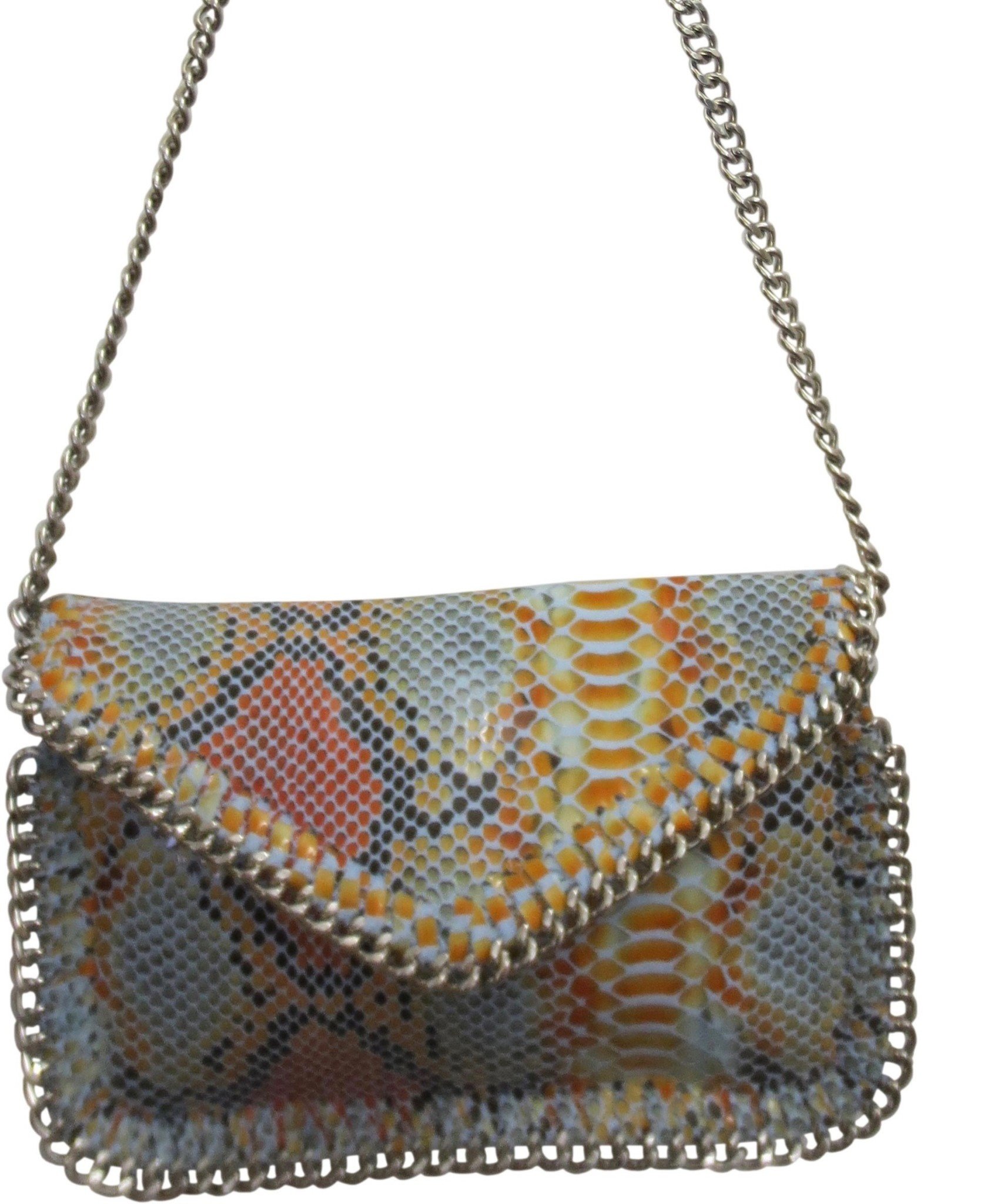 snake print bag