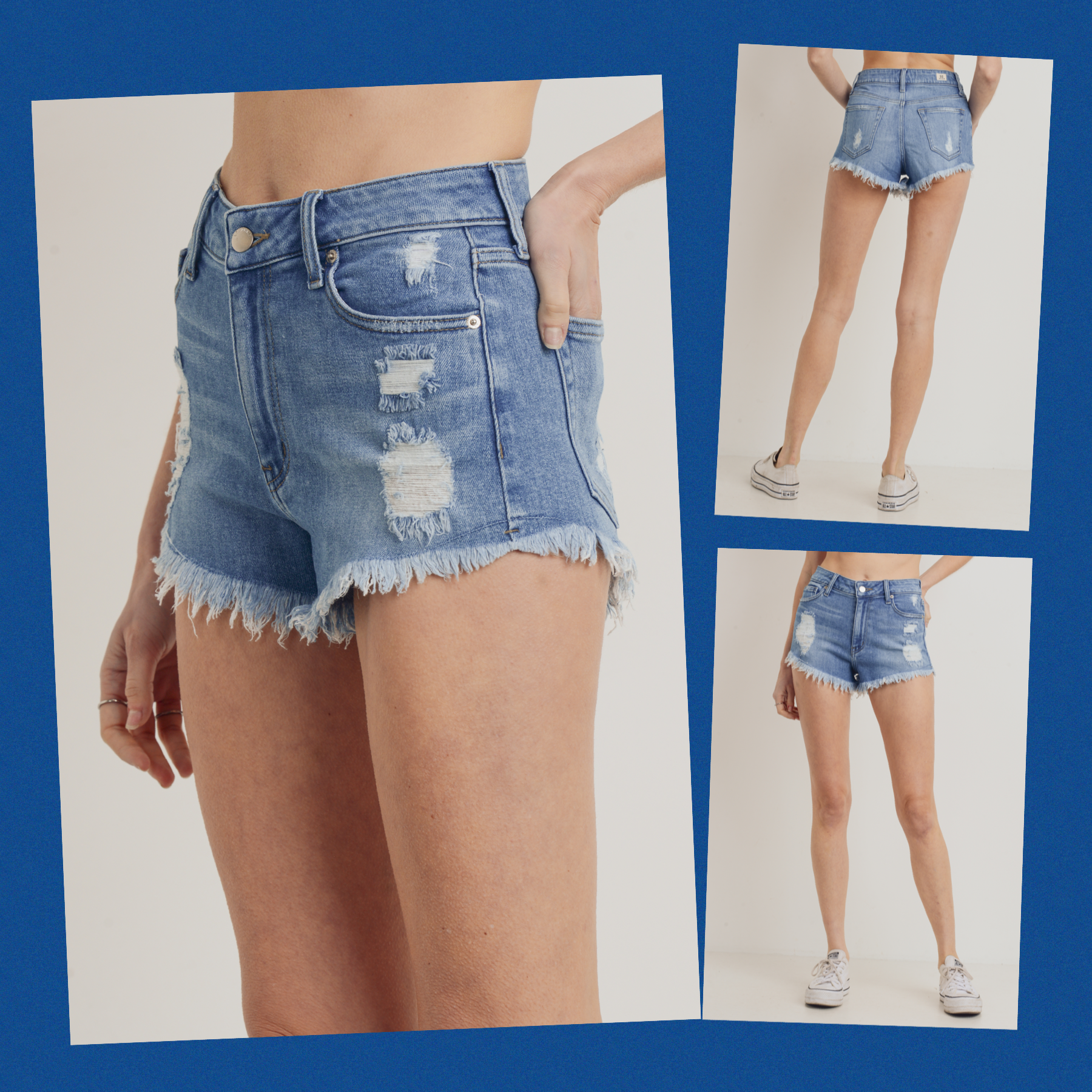 frayed shorts