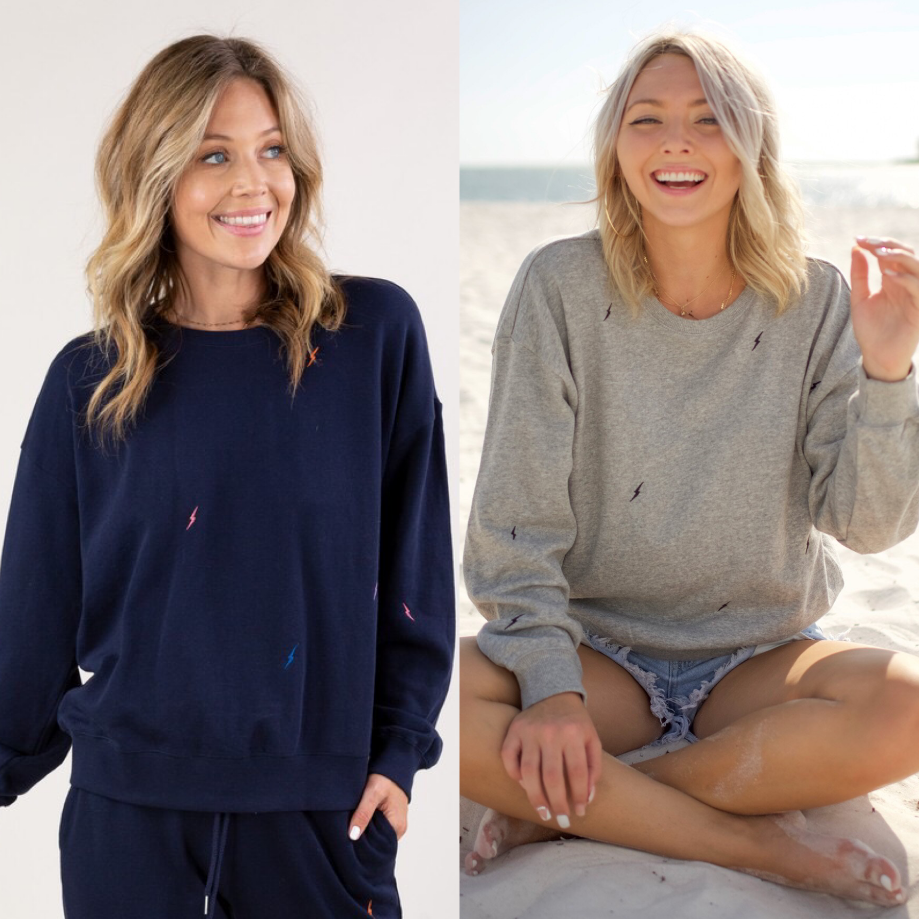 sweatshirt lightning bolt