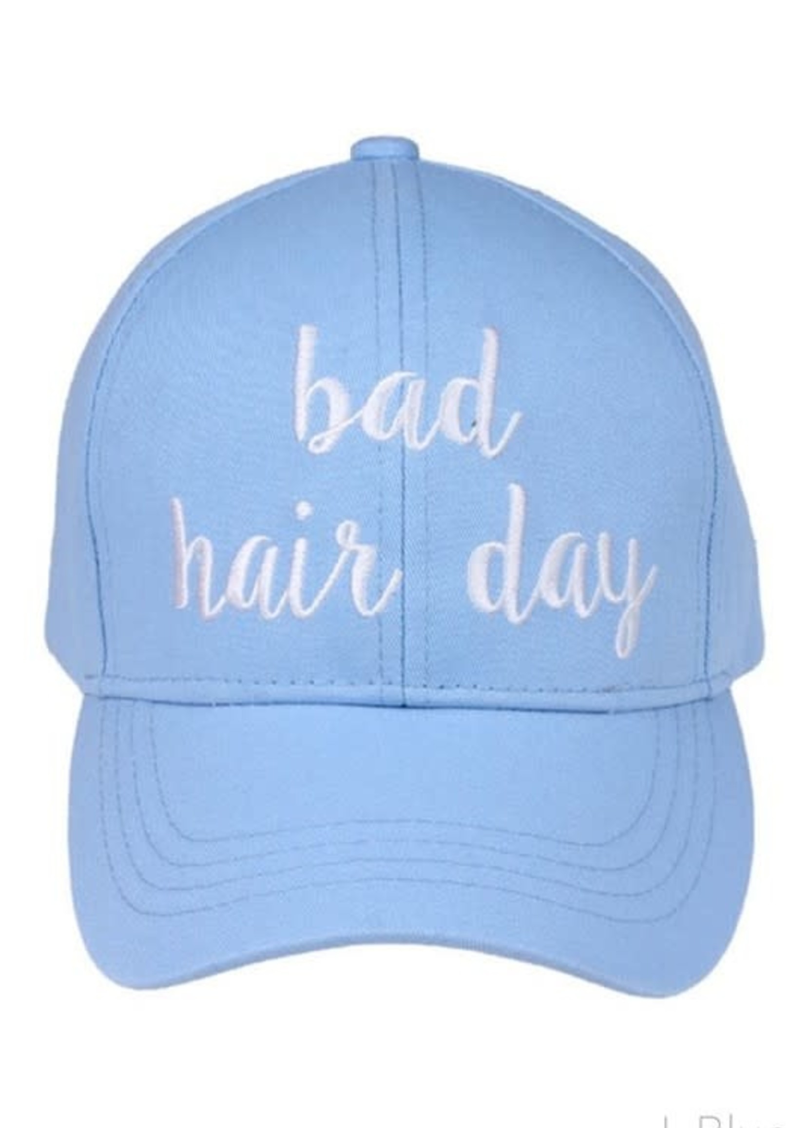 Bad Hair Embroidered Hat