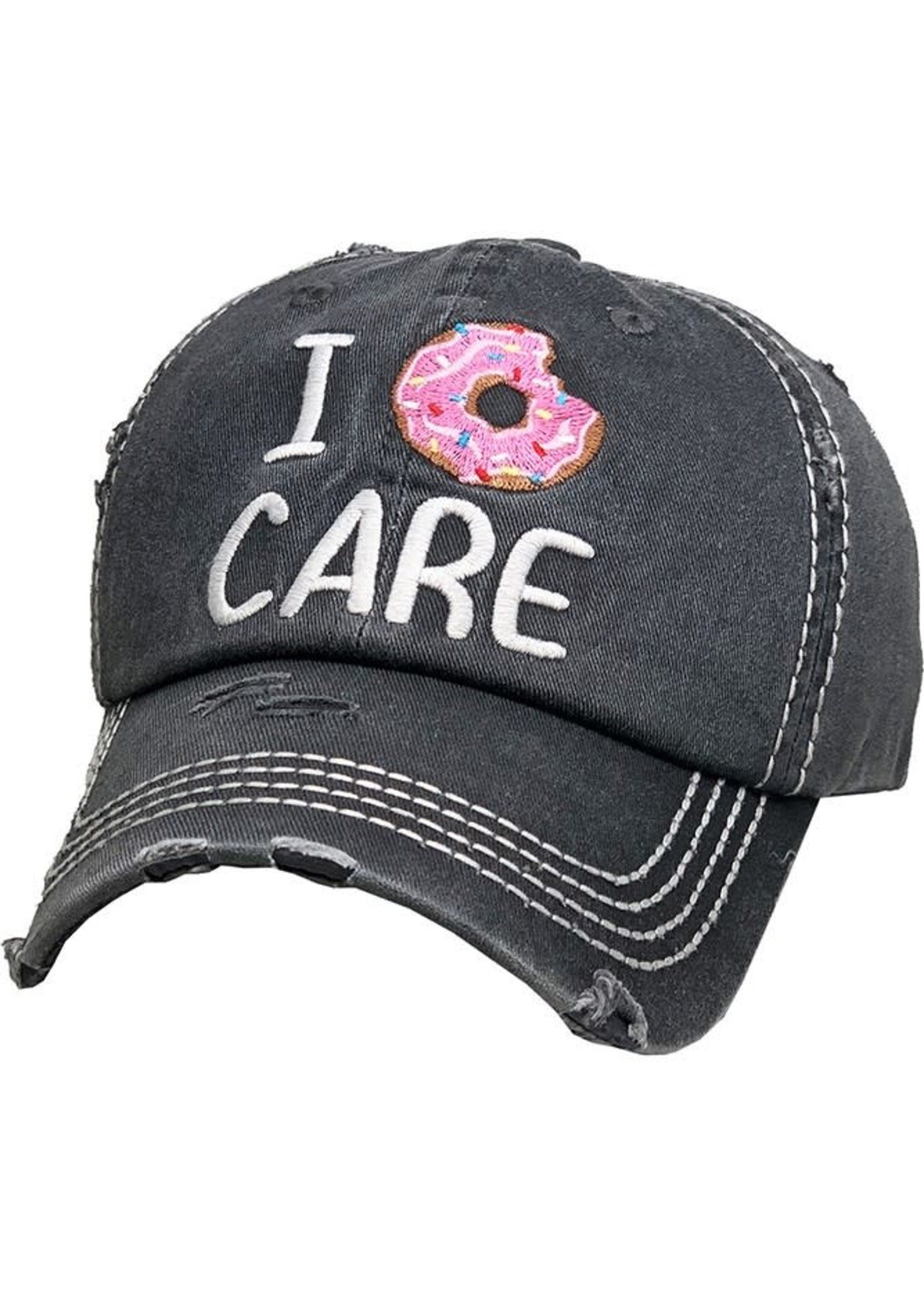 I Donut Care Vintage Hat