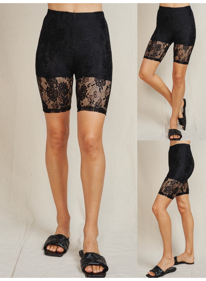 Lace Bike Shorts