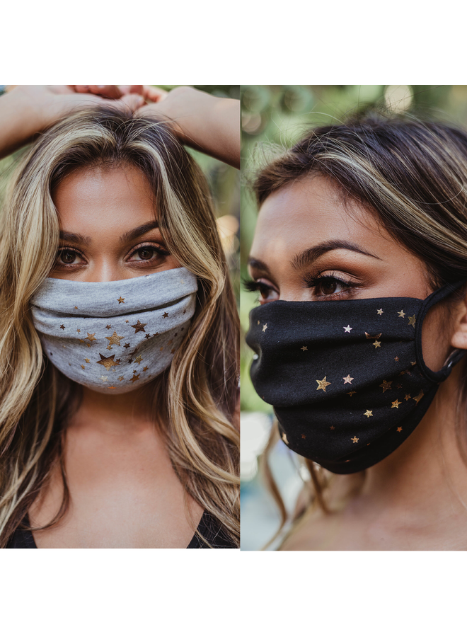 Face Mask with Adjustable Sides