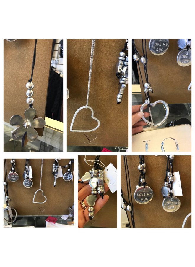Recycled Aluminum Necklaces