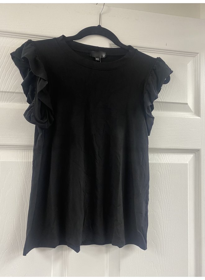 Ruffle Sleeve Tee