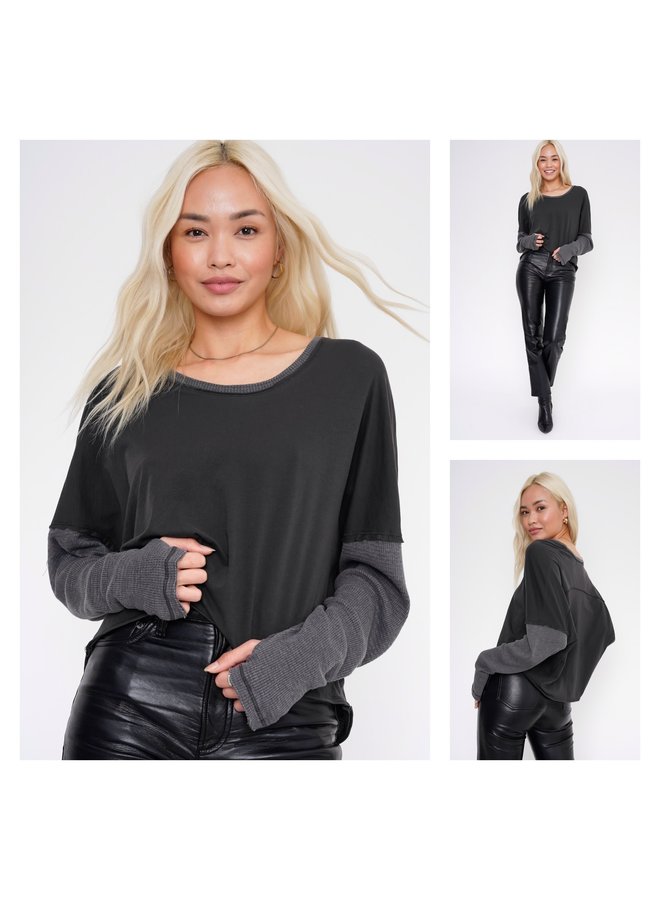 Show Me Love Thumbhole Top