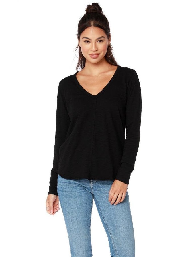 Center Seam Long Sleeve Tee Shirt