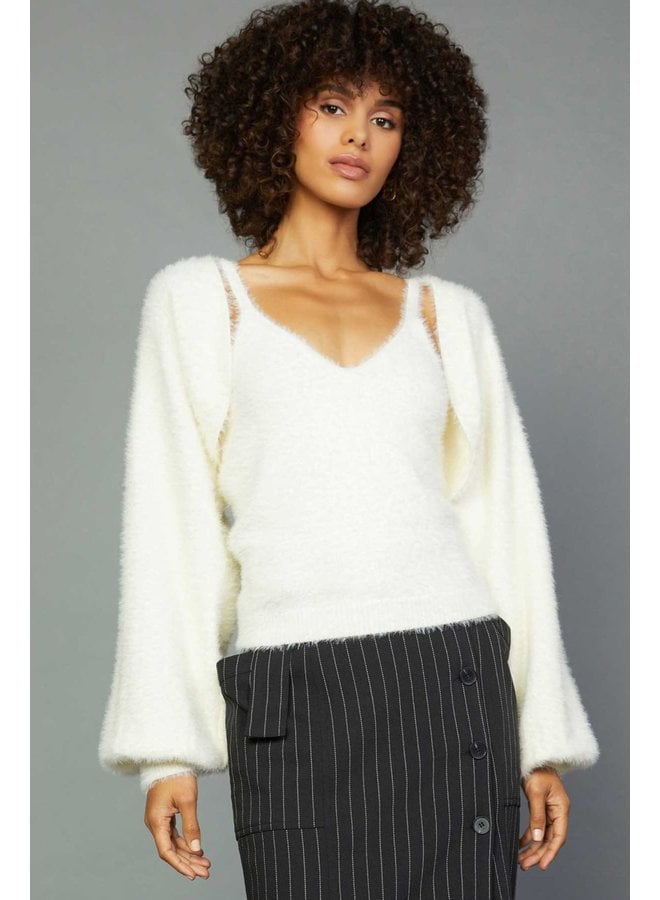 Shrug & Cami Sweater Set