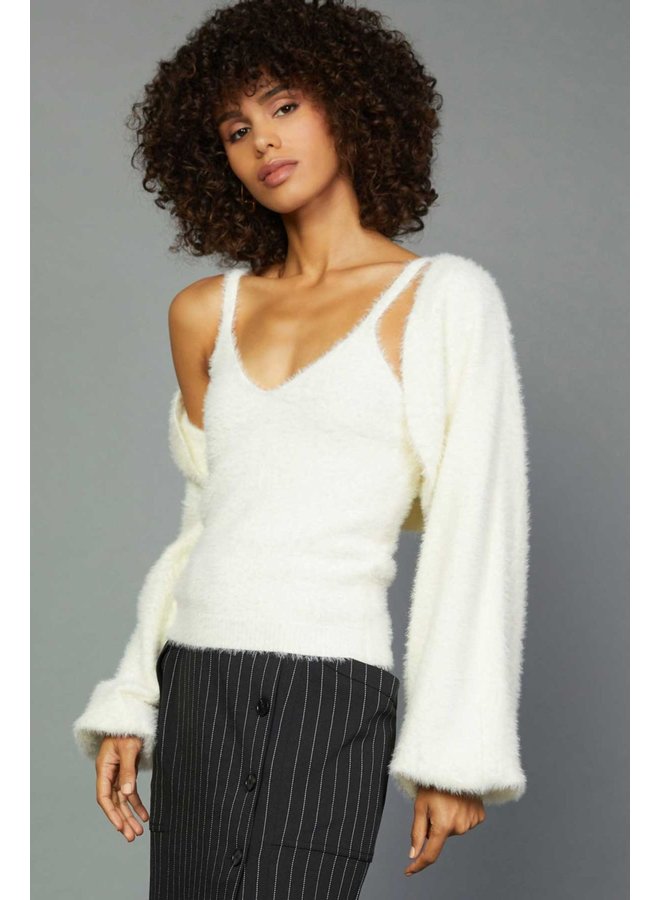 Shrug & Cami Sweater Set