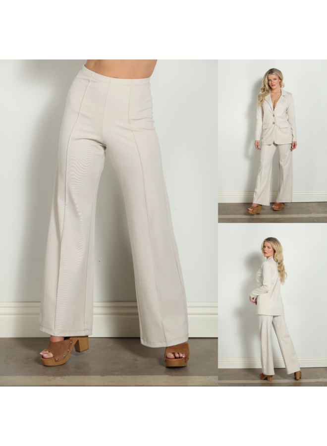 Ponti Wide Leg Pants