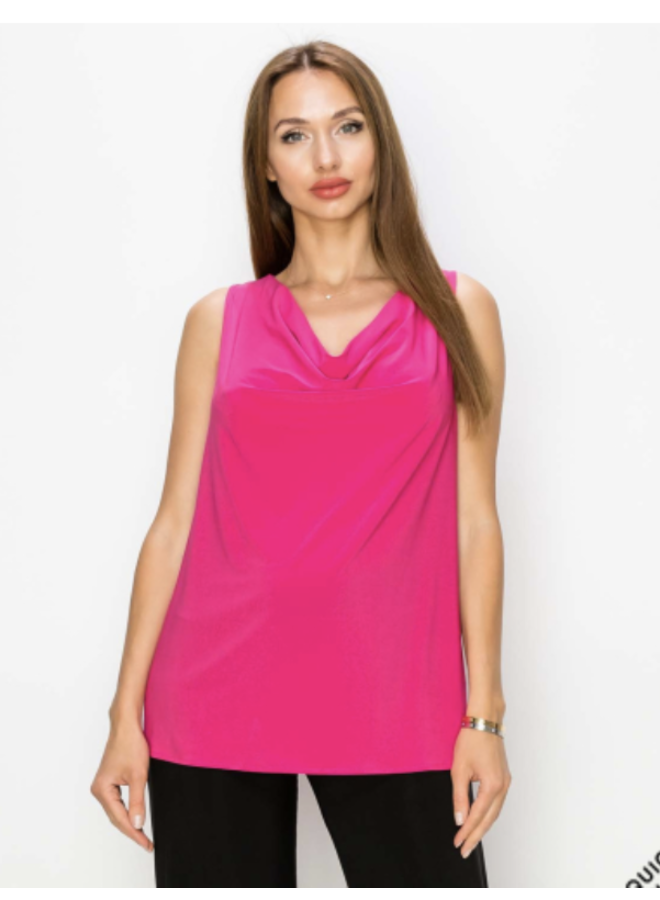 Racerback Cowl Tank Top