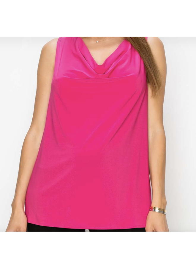 Racerback Cowl Tank Top