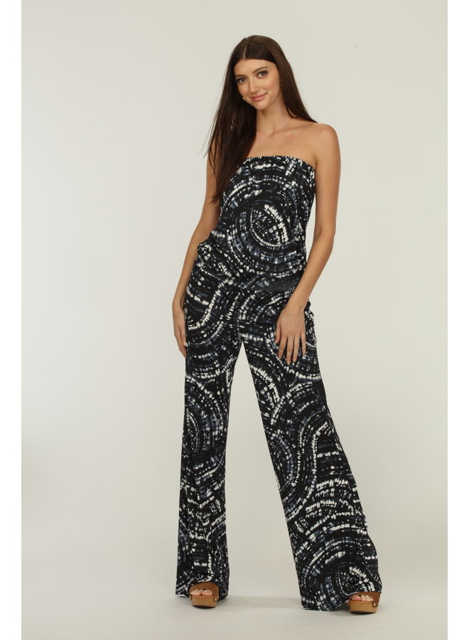 Print Tube Jumpsuit