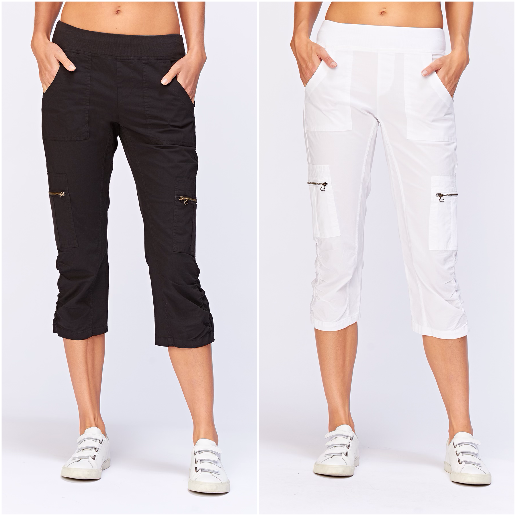 JWZUY Women's Plus Size Drawstring Cargo Capri Pant Lightweight Cotton  Linen Cropped Jogger Pants Summer Pants with Pocket 1-Blue Medium -  Walmart.com