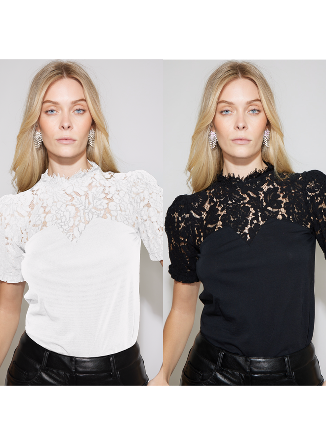 Romina Lace Combo Top