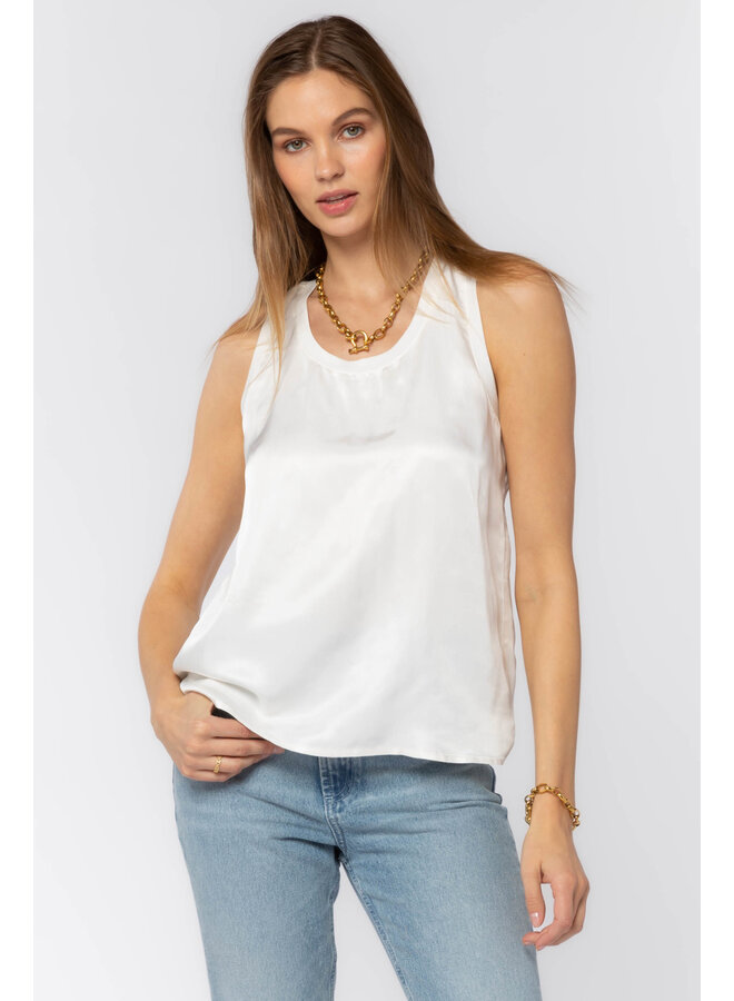 Sleeveless Racer Back Tank Top