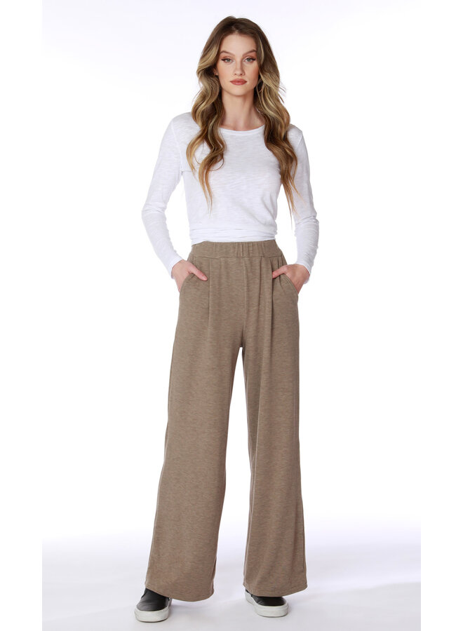 Wide Leg Pleated Pants