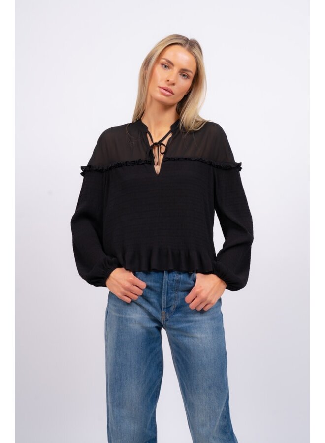 Jane Tie Neck Top