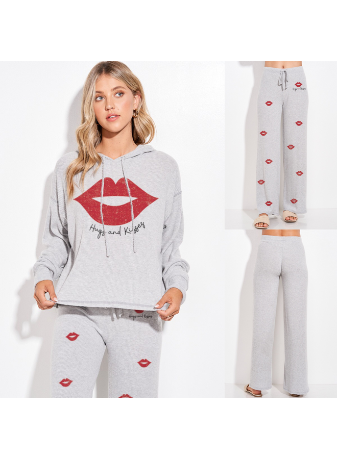 Hugs & Kisses Lounge Set Casual 2 Dressy Women’s Clothing
