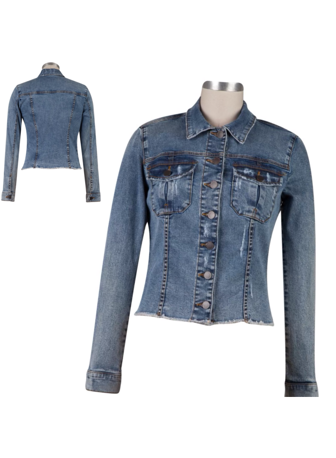 How To Wear A Denim Jacket In Summer - Jillian Eversole