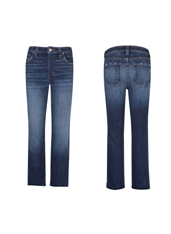 High Rise Ankle Strainght Jeans