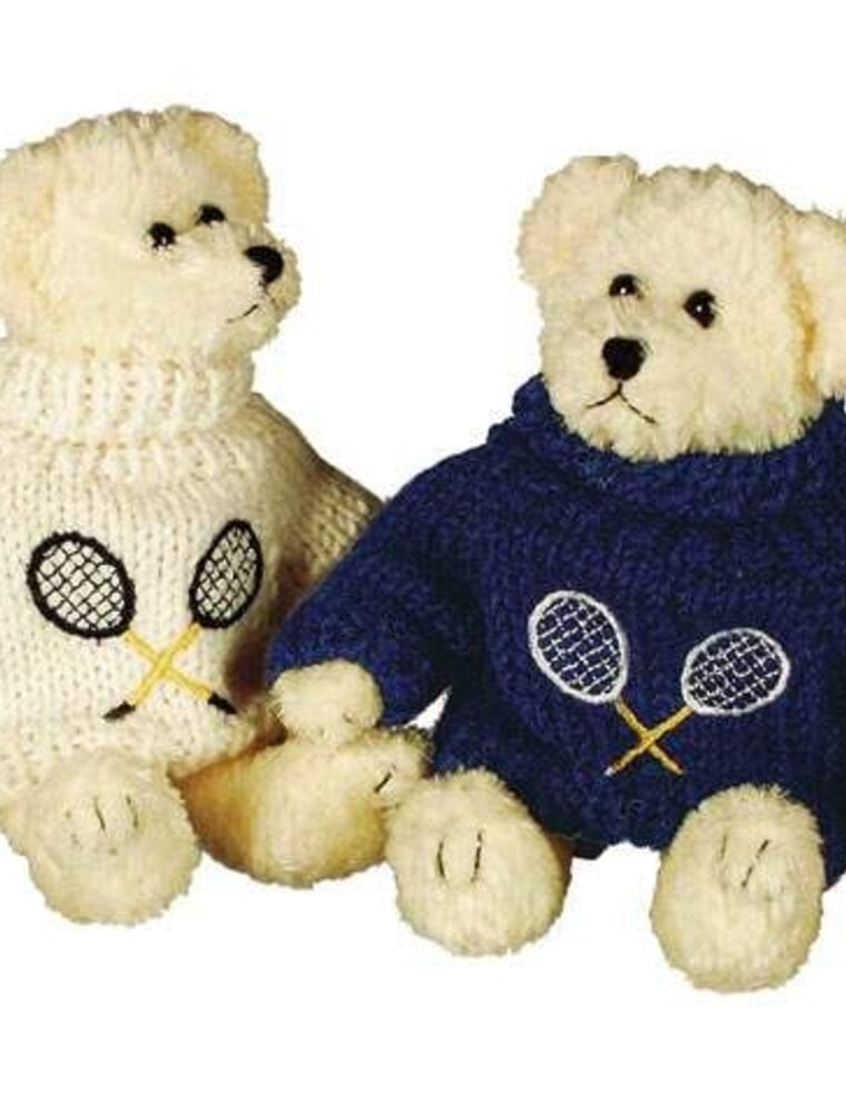 Teddy Bear w/ Tennis Knit Sweater