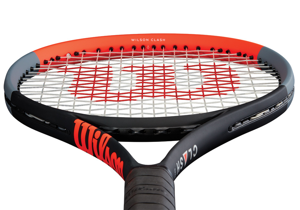 Wilson Clash 98 tennis racquet front view