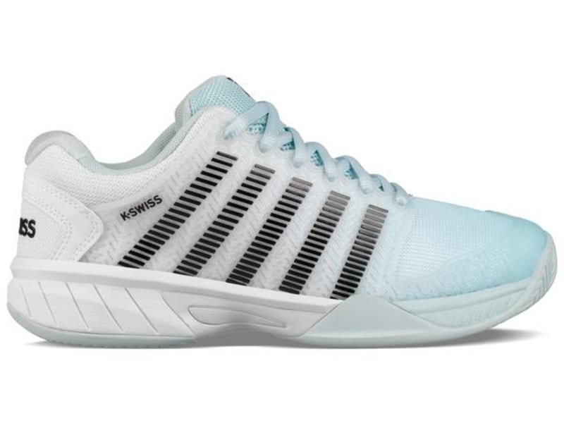 Women S K Swiss Hypercourt Express Tennis Shoe Pastel Blue Blk