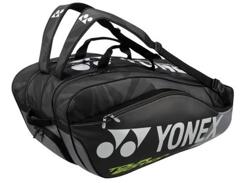 Pro Series 9 Pack Tennis Bag Black