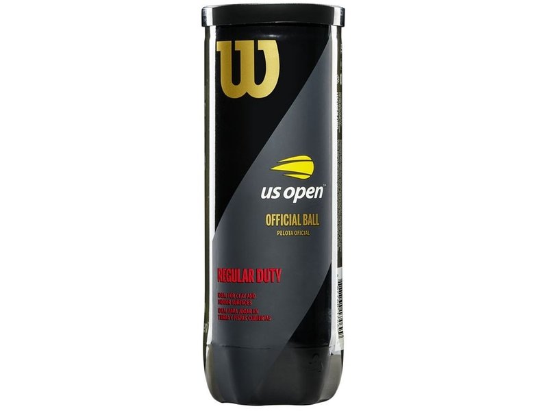 Wilson US Open Balls Regular Duty Tennis Balls Single Can