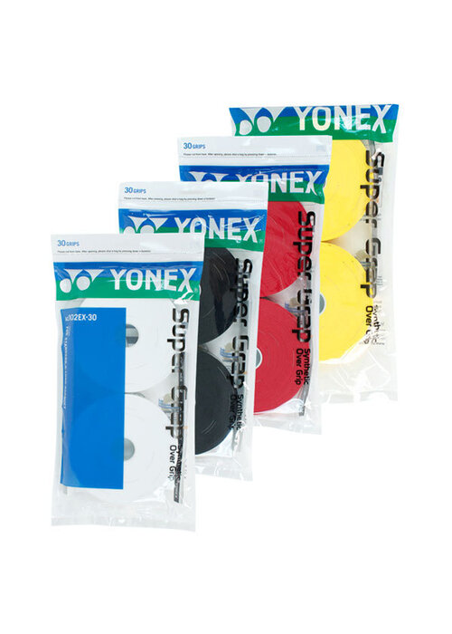 Yonex Super Grap Overgrip 30 Pack Colors