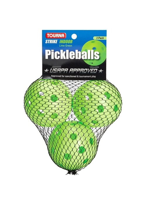 Tourna Pickleball Balls 3 Pack Indoor