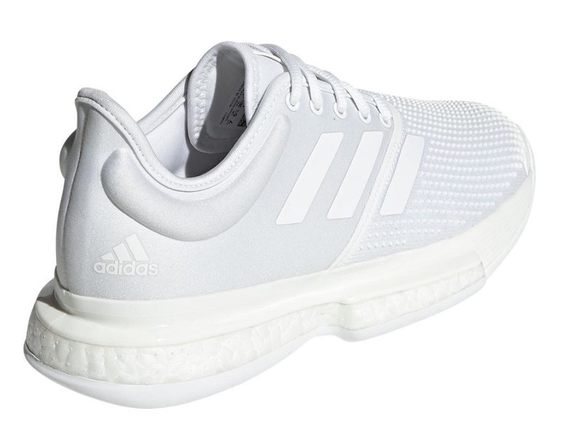 adidas solecourt boost parley white women's shoes