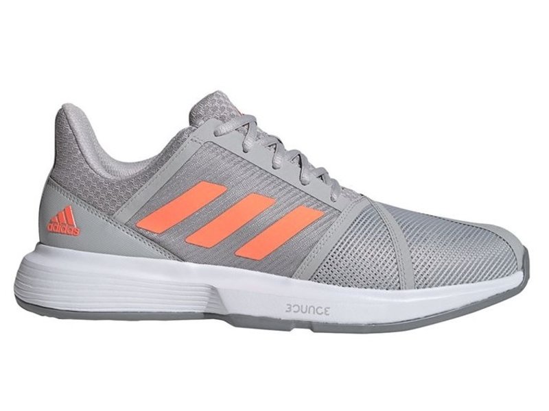 adidas grey court shoes