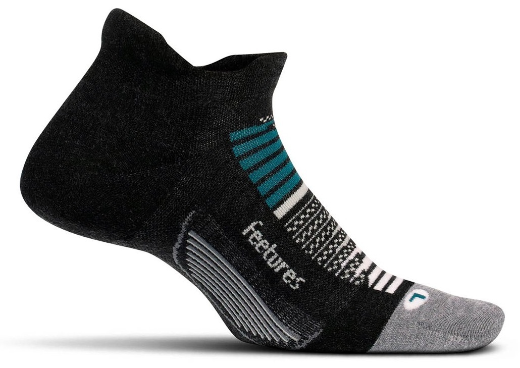 feetures elite max cushion no show tab socks