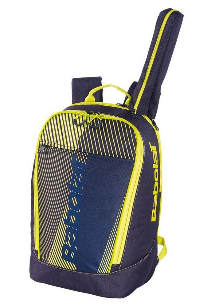 Essential Classic Club Tennis Backpack Black/Yellow